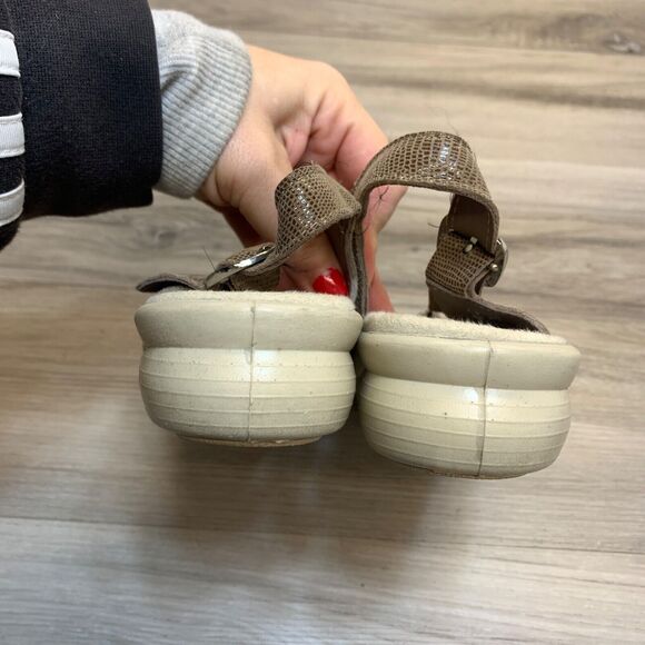 HOTTER Comfort Concept Candice Brown Leather Sandals Size 7 EU 38 Ortho - Picture 4 of 11